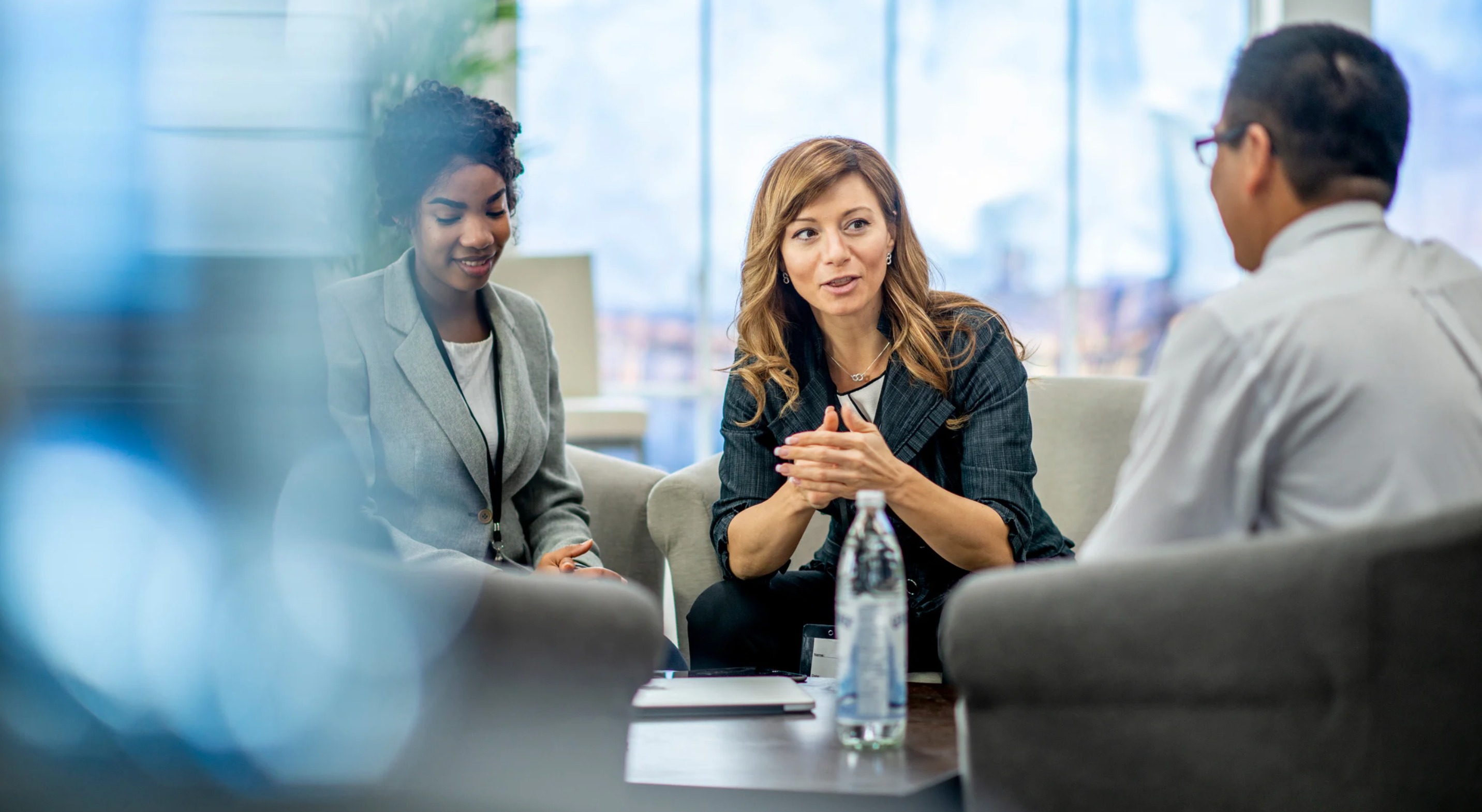 Chris Jeng consulting with business executives